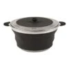 Outwell Collaps L Folding Pan With Lid Steel Black