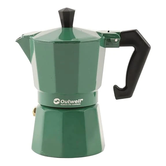 Outwell Manley M Stove-Top Coffee Maker Green 1 Outwell Manley M Stove-Top Coffee Maker Green