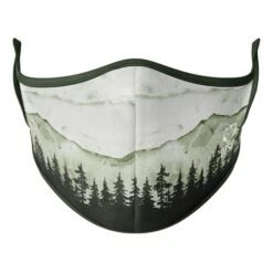 Otso Mask Nature Reusable Protective Mask Green Black