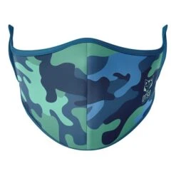 Otso Mask Camu Reusable Protective Mask Blue