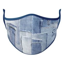Otso Mask Jeans Reusable Protective Mask Blue
