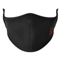 Otso Mask Basic Reusable Protective Mask Black With Orange Logo