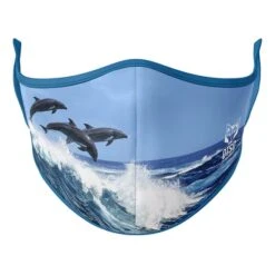 Otso Mask Animals Dolphins Reusable Protective Mask Kids