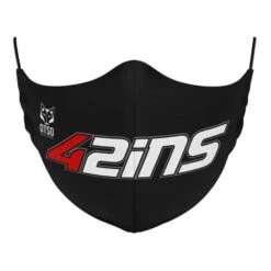 Otso 42ins Reusable Protective Mask Black White Red