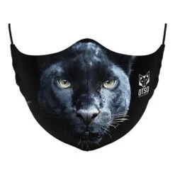 Otso Mask Animals Panther Reusable Protective Mask Black