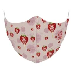 Otso Mask Chupachups Strawberry Reusable Protective Mask Pink Red