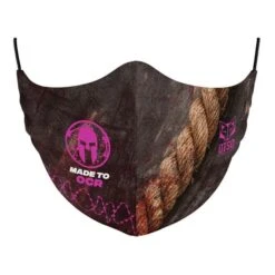 Otso Made To OCR Reusable Protective Mask Brown Pink