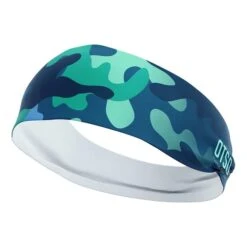 Otso Camo 10 Cm Headband Blue