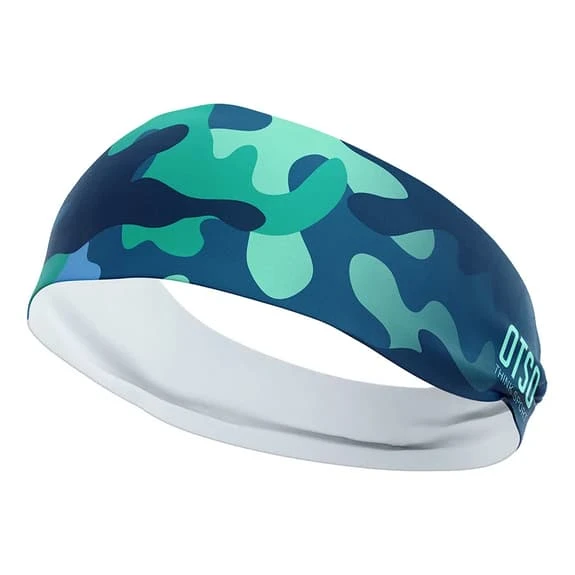 Otso Camo 10 Cm Headband Blue 1 Otso Camo 10 Cm Headband Blue