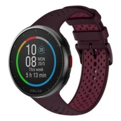 Polar Pacer Pro GPS Heart Rate Monitor Burgundy Red