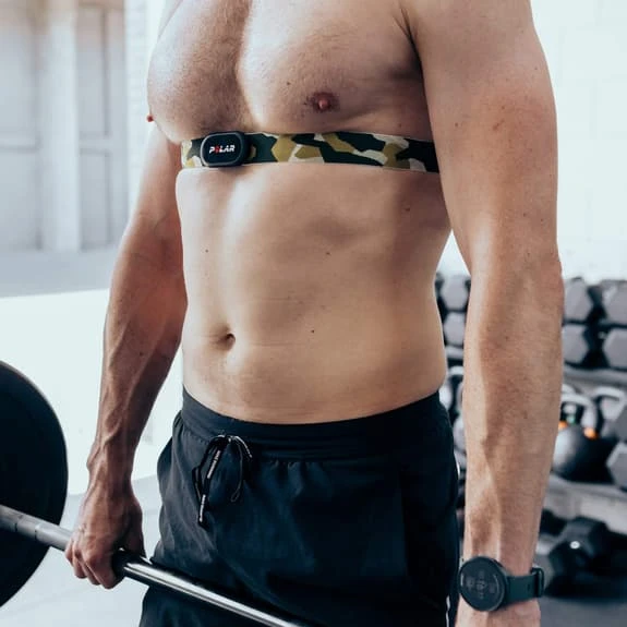 Polar H10 HR Heart Rate Sensor Camouflage Green 5 Polar H10 HR Heart Rate Sensor Camouflage Green - Image 5