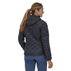Patagonia Micro Puff Classic Hooded Jacket Black Women -Nordis Camping Shop pat 84041 blk 004