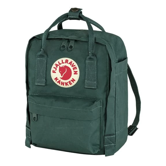 FJÄLLRÄVEN Fjällräven Kånken Mini 7L Backpack Emerald Blue 3 FJÄLLRÄVEN Fjällräven Kånken Mini 7L Backpack Emerald Blue - Image 3