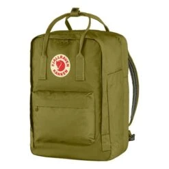 FJÄLLRÄVEN Fjällräven Kånken Laptop 18L Backpack Khaki Green -Nordis Camping Shop pjr f23524 631 003