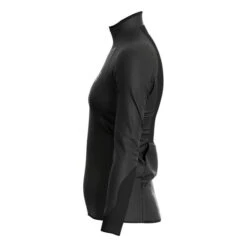 Compressport Hurricane Windproof Jacket Black Women -Nordis Camping Shop po aw00122b 990 003