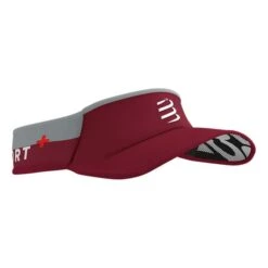 Compressport Visor Ultralight Visor Maroon Grey