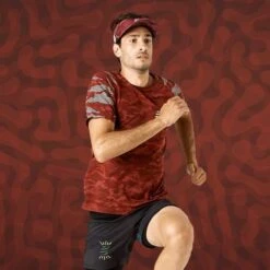 Compressport Visor Ultralight Camo Neon 2020 Dark Red -Nordis Camping Shop po cu00034l 204 006