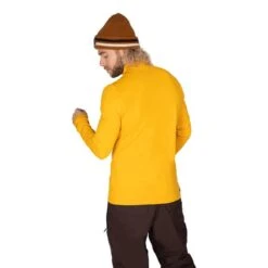 Protest Will Half Zip Long-Sleeved Top Mustard Yellow -Nordis Camping Shop prt 3792900 216 004