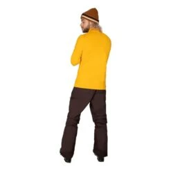 Protest Will Half Zip Long-Sleeved Top Mustard Yellow -Nordis Camping Shop prt 3792900 216 006