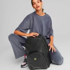 Puma Classics LV8 Backpack Black -Nordis Camping Shop pum 07964401 005