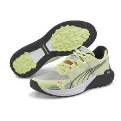 Puma Fast-Trac Nitro Shoes Light Yellow Black