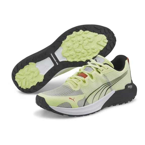 Puma Fast-Trac Nitro Shoes Light Yellow Black 1 Puma Fast-Trac Nitro Shoes Light Yellow Black