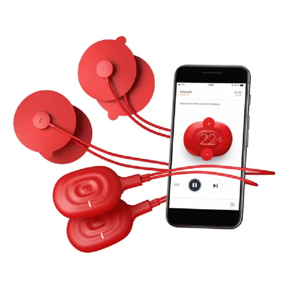 Therabody PowerDot Duo 2.0 Electric Muscle Stimulator Red 1 Therabody PowerDot Duo 2.0 Electric Muscle Stimulator Red