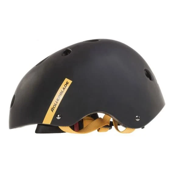 Rollerblade Downtown Helmet Black Yellow 2 Rollerblade Downtown Helmet Black Yellow - Image 2