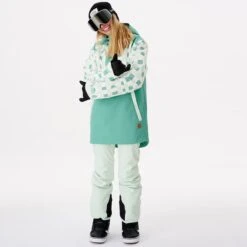 Rip Curl Rider Anorak Turquoise Blue White Women 9 Rip Curl Rider Anorak Turquoise Blue White Women -Nordis Camping Shop rip 002wou67 67 004