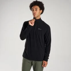 Reld Musala 1/4 Zip Fleece Black -Nordis Camping Shop rld o007fw2201 02 006 1