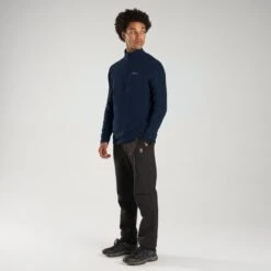 Reld Musala 1/4 Zip Fleece Navy Blue -Nordis Camping Shop rld o007fw2201 04 004