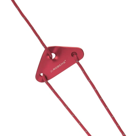 Robens Guyline Alloy Rope Adjuster Red 1 Robens Guyline Alloy Rope Adjuster Red