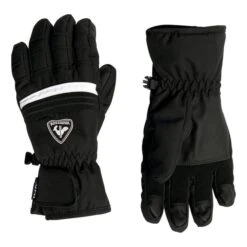 Rossignol Jr Tech Impr G Gloves Black Kids