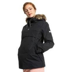 Roxy Shelter Jacket Black Women -Nordis Camping Shop rxy erjtj03370 kvj0 004