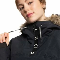 Roxy Shelter Jacket Black Women -Nordis Camping Shop rxy erjtj03370 kvj0 006