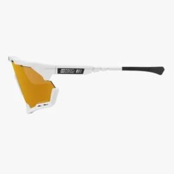 Scicon Aeroshade XL Glasses Gloss White With SCN-PP Bronze Mirrored Lens -Nordis Camping Shop sc ey25070802 004