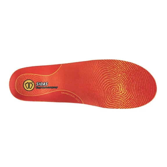 Sidas Winter 3D Insoles Red Orange 2 Sidas Winter 3D Insoles Red Orange - Image 2
