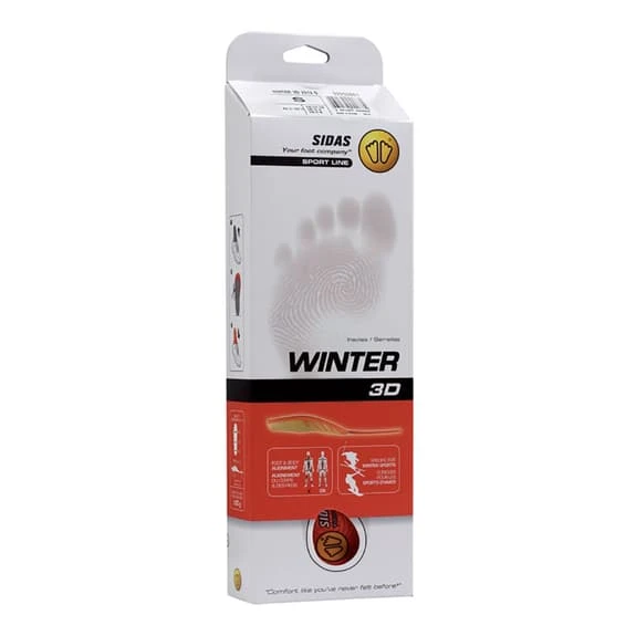 Sidas Winter 3D Insoles Red Orange 6 Sidas Winter 3D Insoles Red Orange - Image 6