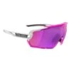 Salice 020 Glasses Fuchsia White With RW Purple Lenses
