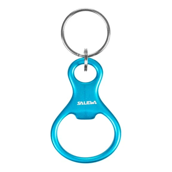 Salewa Figure 8 Key Ring Blue 1 Salewa Figure 8 Key Ring Blue