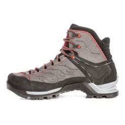 Salewa MTN Trainer Mid GORE-TEX Hiking Boots Grey Red Black -Nordis Camping Shop sl 63458 4720 ok1