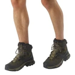 Salomon Quest 4 GORE-TEX Boots Green Black -Nordis Camping Shop slm l4129250 006