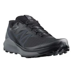 Salomon Sense Ride 4 Trail Running Shoes Black Grey