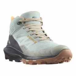 Salomon Outpulse Mid GORE-TEX Boots Light Green Orange Women