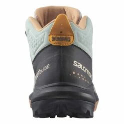 Salomon Outpulse Mid GORE-TEX Boots Light Green Orange Women -Nordis Camping Shop slm l41593800 003