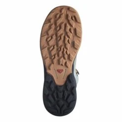 Salomon Outpulse Mid GORE-TEX Boots Light Green Orange Women -Nordis Camping Shop slm l41593800 005