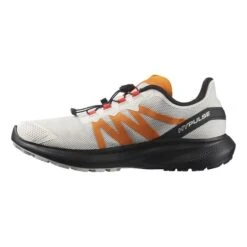 Salomon Hypulse Shoes Grey Orange Black -Nordis Camping Shop slm l41594900 005