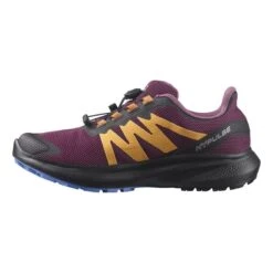 Salomon Hypulse GORE-TEX Shoes Purple Orange Black Women -Nordis Camping Shop slm l41596500 005