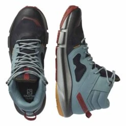 Salomon Predict Hike Mid GORE-TEX Boots Sky Blue Black 11 Salomon Predict Hike Mid GORE-TEX Boots Sky Blue Black -Nordis Camping Shop slm l41613500 006