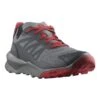Salomon Patrol Shoes Black Grey Red Kids